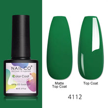 Load image into Gallery viewer, NAILCO 8ml Pink Red Colors Gel Nail Polish Nail Art Varnishes Gel Lacquer Coat LED Nails Manicure Design UV Gel Varnish Soak Off
