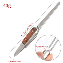 Load image into Gallery viewer, Nail Shaping Tweezers Curve Pinching Tool Gel Quick Building Extension Wooden Handle Tips Clips Nail Art Design Manicure Tools

