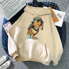 Load image into Gallery viewer, Cute Dachshund Graphic Slim Hoodie
