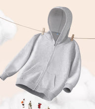 Load image into Gallery viewer, Bright Zip Casual Kids Hoodie
