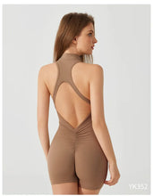 Load image into Gallery viewer, Sporty V Cut Yoga Jumpsuit
