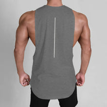 Load image into Gallery viewer, Men's Gym Clothing Summer Casual Tank Top Bodybuilding Sleeveless Shirt Sports Quick Dry Fitness Vest Workout Running Undershirt
