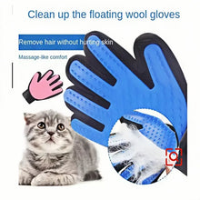 Load image into Gallery viewer, Pet Hair Glove Comb Pet Dog Cat Grooming Cleaning Glove Deshedding Hair remover Massage Brush Animal Supplies Cat Accessoies
