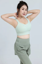 Load image into Gallery viewer, S-5XL High Impact Sports Bras for Women Push Up Sports Bra Racerback Sports Workout Bra Running Plus Size Bra
