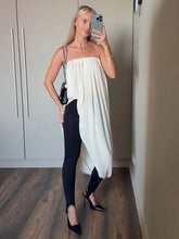 Load image into Gallery viewer, Irregular Skirt for Women Spring Summer New Elegant Street Style Skirt Women's Fashion Loose Ruched Draped Side Split Maxi Skirt

