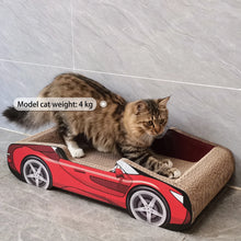 Load image into Gallery viewer, Cute Cat Beds Kitten Bed Soft and Cozy Small Dog Beds with Pillow Washable Pet Mat for Puppy and Kitty Funny Supercar Cat Toys
