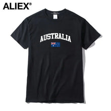 Load image into Gallery viewer, Australia Flag Cotton Graphic Tee

