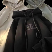 Load image into Gallery viewer, Loose Fit Letter Print Hoodie
