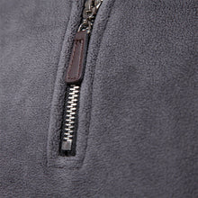 Load image into Gallery viewer, Thick Fleece Zip Neck Pullover

