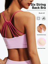 Load image into Gallery viewer, Women's Sporty Backless Sports Bra with Fixed Padding, Slim-Fit Design for All Seasons, Perfect for Fitness &amp; Training

