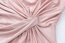 Load image into Gallery viewer, Women's Elegant Wedding Party Dress Female Clothing O-neck Long Sleeve Ruched High Waist Bodycon Long Maxi Evening Prom Dresses
