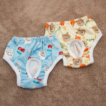 Load image into Gallery viewer, Pet Safety Pants Dog Physiological Pants Puppy Menstrual Sanitary Pants Aunt Pants Anti-harassment Printed Cute Underwear
