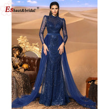 Load image into Gallery viewer, Elegant Sequined Mermaid Evening Gown

