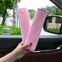 Load image into Gallery viewer, 2pcs Seat Belt Covers Car Accessories Accesorios Coche Car Shoulder Pad Seat Belt For Adults Youth Kids Accessories Interior
