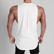 Load image into Gallery viewer, Men's Gym Clothing Summer Casual Tank Top Bodybuilding Sleeveless Shirt Sports Quick Dry Fitness Vest Workout Running Undershirt
