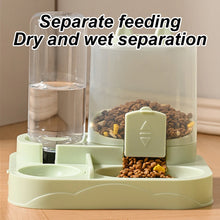 Load image into Gallery viewer, 1 PC 2-in-1 Automatic Feeder with Controllable Food Amount for Small Animal Pets Rabbits Cats Dogs Feeder Bowl with Drink Bottle
