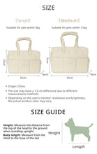 Load image into Gallery viewer, Pets Go Out and Pack Puppies. Portable One-Shoulder Bags Are Suitable for Cats and Small Dogs to Carry Outdoors Than Bears.
