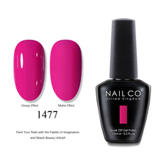 Load image into Gallery viewer, NAILCO 2025 Hot 15ML Gel Nail Polish Nails Semi-permanent UV Varnish High Quality Glass Bottle Nail Art Polish For Manicure
