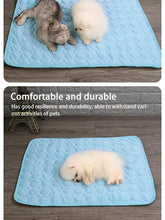 Load image into Gallery viewer, Pet Ice Mats Summer Cat Dog Sofa Nest Bed Cooling Sleeping Pad for Small Dogs Pets Durable Sofa Cooling Pad Blanket
