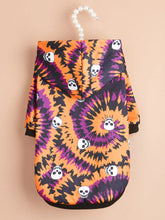 Load image into Gallery viewer, Halloween Print Pet Hoodie Sweatshirt

