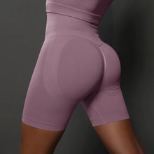 Load image into Gallery viewer, Yoga Shorts Women Sports Shorts Seamless Gym Workout Shorts High Waist Push Up Fitness Sports Shorts Cycling Shorts
