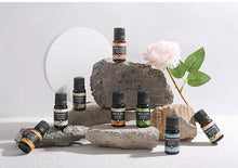 Load image into Gallery viewer, 17 Flavors 10ml Essential Oils For Aroma Diffuser AirHumidifier Home Water-soluble Lavender Rose Eucalyptus  White Peach Oolong
