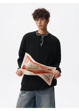 Load image into Gallery viewer, Korean Button Knit Pullover
