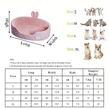 Load image into Gallery viewer, Detachable Pet Bed Pet Bed Detachable Washable Dog Sleeping Bed Soft Comfortable Warm Cat Bed for Four Seasons Soft Pet Bed
