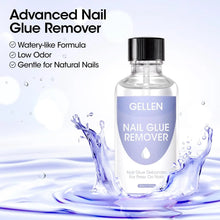 Load image into Gallery viewer, Nail Glue Remover 40ML for Press on Nails False Tips Non Acetone Gentle Nail Care Remover Supplies Solution Manicure Supply
