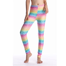 Load image into Gallery viewer, Women Leggings High Waist Cartoon Comic Beauty Print Trousers Soft Female Casual Elastic Pant
