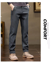 Load image into Gallery viewer, Winter Fleece Smart Casual Trousers

