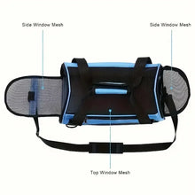Load image into Gallery viewer, Portable Dog Cat Carrier Bag Pet Puppy Travel Bags Breathable Mesh Small Dog Cat Dogs Outdoor Tent Carrier Outgoing Pets Handbag
