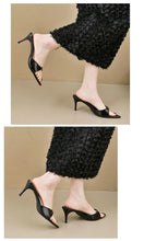 Load image into Gallery viewer, Women's High Heels Summer Slippers Women Sandals Fashion Classic Pointy Open Toe Stiletto Heels Sexy 2026 High-heeled Slippers
