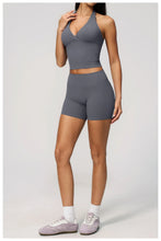 Load image into Gallery viewer, Yoga Outfit Set Fitness Two-Piece Set With No Embarrassing Lines Butt-Lifting Running Shorts Leggings Yoga Suit Athletic Wear

