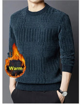 Load image into Gallery viewer, Thick Knit Winter Crew Sweater
