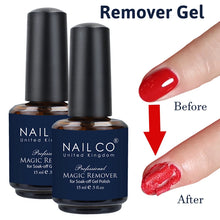 Load image into Gallery viewer, NAILCO 15ml Magic Remover Nail Gel Polish Remover UV Gel Polish Fast Remove Semi Permanent Varnish Polish Cancel Glue Gel Polish
