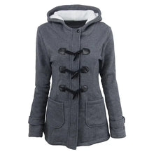 Load image into Gallery viewer, Women Basic Jackets 2025 Autumn Women's Overcoat Zipper Causal Outwear Coat Female Hooded Coat Casaco Feminino Ladies Jacket
