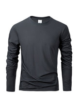 Load image into Gallery viewer, Classic Solid Long Sleeve Tee
