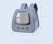 Load image into Gallery viewer, Pet Cat Carrier Bag Cat Backpack Outdoor Breathable Portable Shoulders Bag for Cats Small Dogs Transport Carrier
