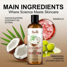 Load image into Gallery viewer, Coconut Oil Body Massage Essential Oil, Rich in Coconut Oil Extract Essence, Can Be Used for Body Massage, Long-Lasting Fragranc
