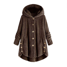 Load image into Gallery viewer, Plush Wool Blend Winter Coat
