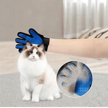 Load image into Gallery viewer, Pet Glove Cat Grooming Glove Cat Hair Deshedding Brush Gloves Dog Comb for Cats Bath Hair Remover Clean Massage Brush For Animal
