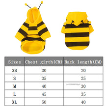 Load image into Gallery viewer, Sweet Bee Pet Costume Outfit
