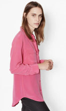 Load image into Gallery viewer, Women Real Silk Shirts Classic Double Pockets Solid Color Casual Fashion Long Sleeve Thin Shirt Blouses Tees
