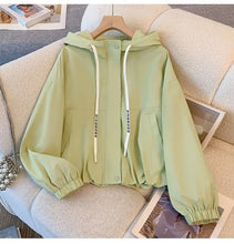 Load image into Gallery viewer, Hooded Casual Zipper Workwear Jacket
