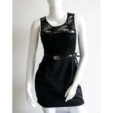 Load image into Gallery viewer, Lace V-Neck Office Summer Dress
