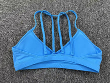 Load image into Gallery viewer, New Sports Bra Women Gym Yoga Sport Bra Bralette Mujer Brassiere Sport FemWhite Blue Navy Workout Top Red Pink

