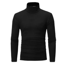 Load image into Gallery viewer, Men's Turtleneck Sweater Warm Soft Knit Pullover Fashion Versatile Long Sleeve Top for Autumn Winter
