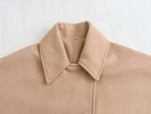 Load image into Gallery viewer, HXAO Woman Winter Coats Faux Wool Coats And Mixtures Oversized Long Coat Women Autumn Long Sleeve Solid Coats Casual Warm Parkas
