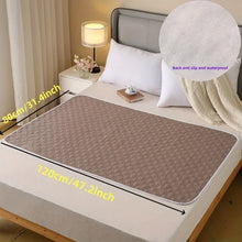 Load image into Gallery viewer, Washable Leak-Proof Bed Care Mat
